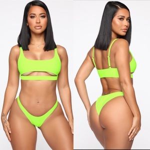 Euphoria Bikini Set/Neon Green